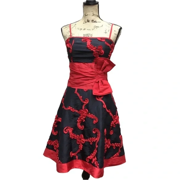 open lace back dress Dancing Queen 3402 - Short Tulle A-Line Dress main image 0